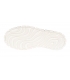 Hnedé tenisky z brúsenej kože na bielej podošve Rosella DTE3298