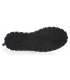 Čierne slip-on tenisky s jemným vzorom na podošve Rosella DTE3316