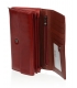 Dámska červená lakovaná peňaženka s logom GROSSO KML RED