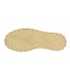 Béžové členkové tenisky z brúsenej kože zdobené zlatými elementmi na podošve Rosella 7673