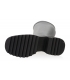 Čierne pohodlné čižmy s elastickou sárou DKO2356