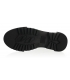 Čierne členkové čižmy so zipsom v prednej časti DKO5007