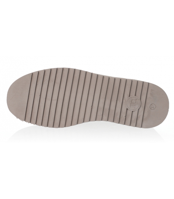 Sivo-hnedé topánky na vyššej podošve 018-3360-partiový tovar