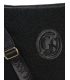 Zvýhodnený set čierne poltopánky s čiernou kožušinkou DBA5100+kabelka AMARI