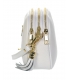 Zvýhodnený set biele tenisky so zlatým lemom na podošve Tamira 3304+biela kabelka GS101