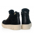 Čierne zateplené tenisky 232380 black