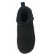 Čierne pohodlné zateplené čižmy K500