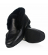 Čierne zateplené topánky 10234