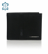 Pánska kožená čierna jednoduchá peňaženka GROSSO TM-34R-033