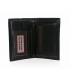 Pánska kožená tmavohnedá peňaženka s prešívaním GROSSO TMS-51R-250choco brown