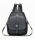 Čierny jednoduchý ruksak P01 8121