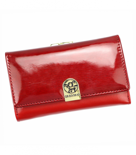 Menšia dámska červená peňaženka NL-108