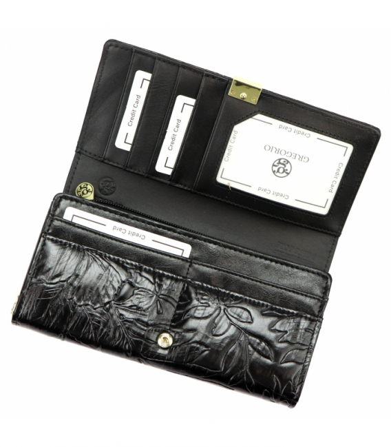 Čierna peňaženka HL-106