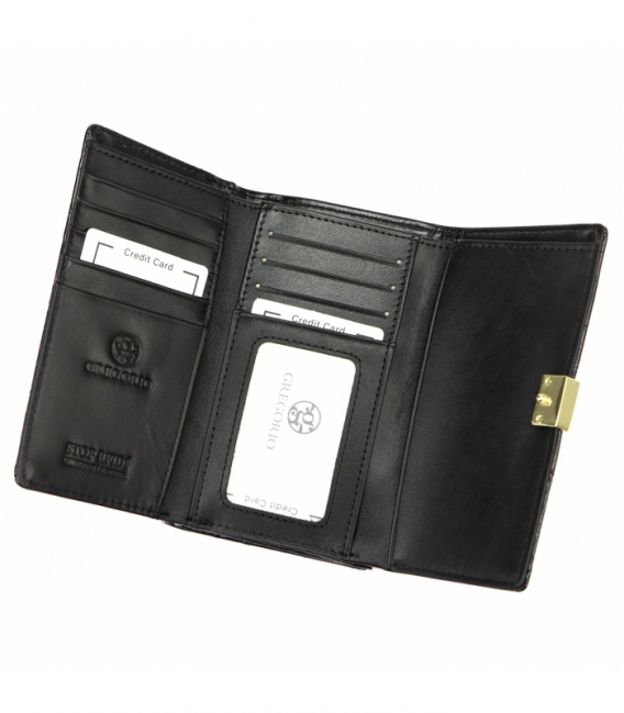Dámska čierna peňaženka HL-108
