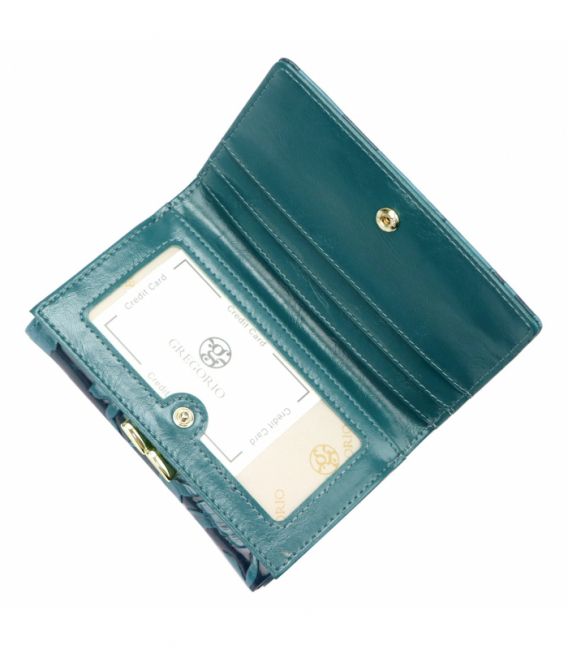Dámska modrá peňaženka HL-108